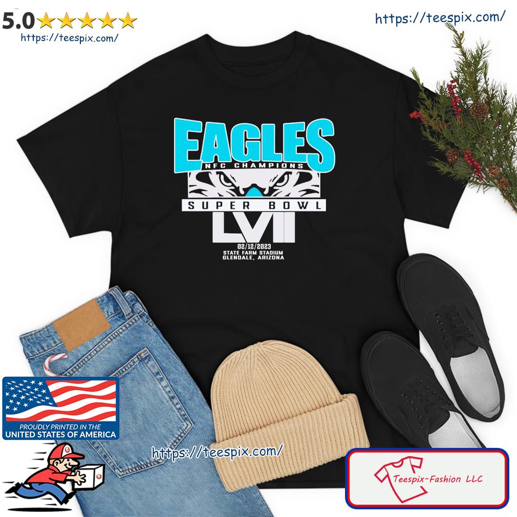 Philadelphia Eagles NFC Champions Super Bowl LVII shirt