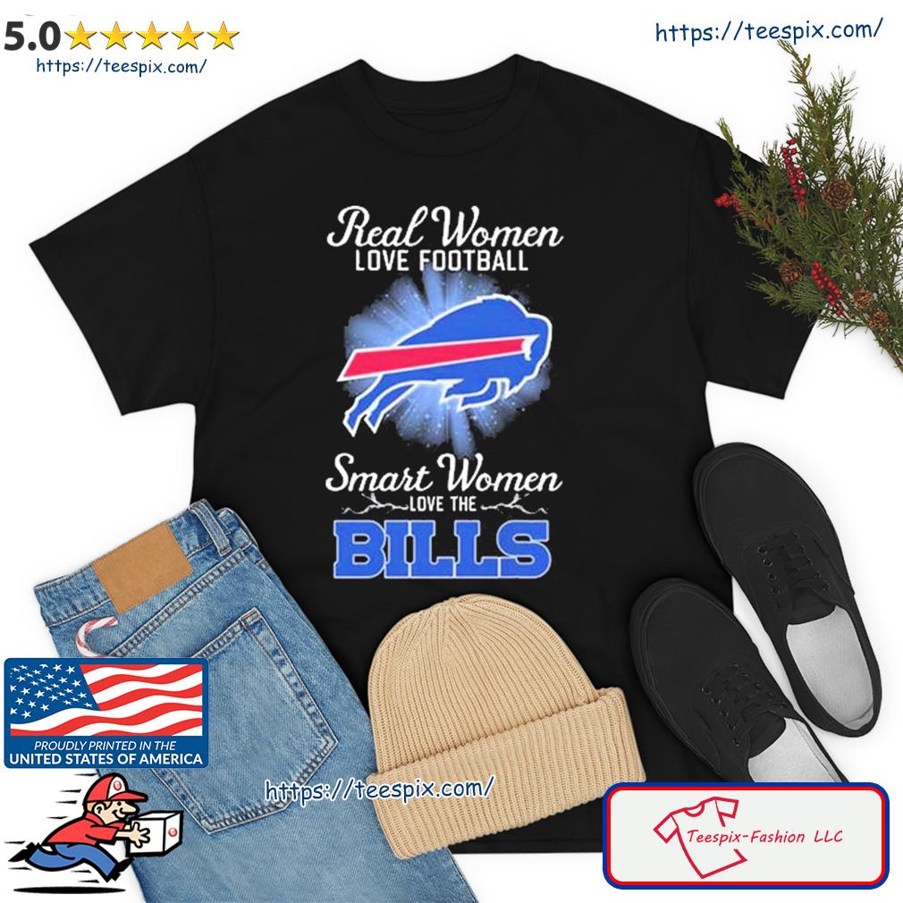 Real Women Love Football Smart Women Love The Buffalo Bills 2023 Baseball  Jersey - BTF Store