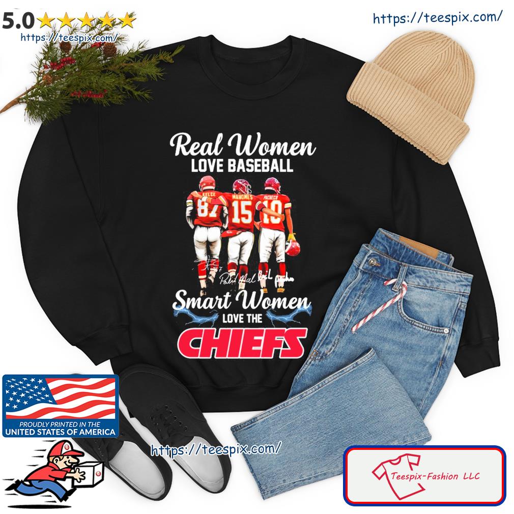 Real Women Love Baseball Smart Women Love The Phillies T Shirt - Growkoc