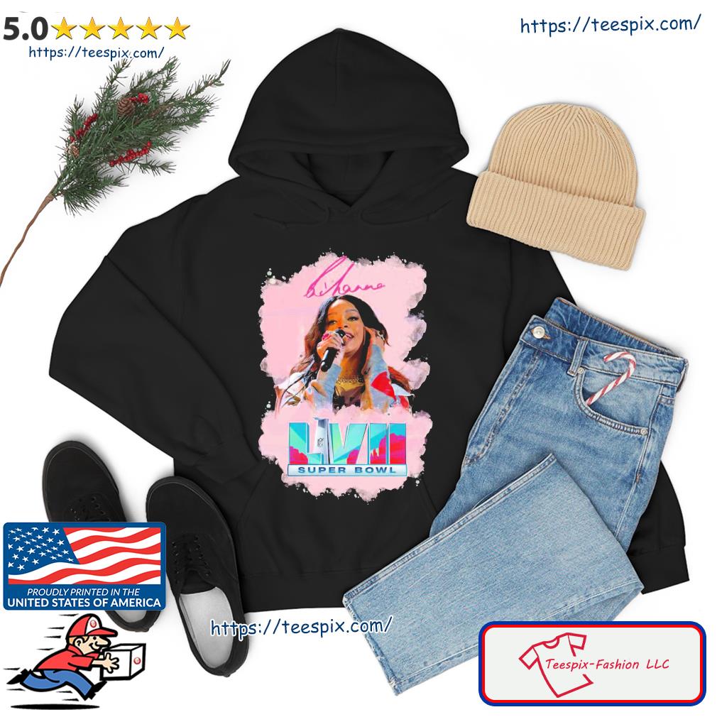 Rihanna Super Bowl Halftime Show Hoodie 