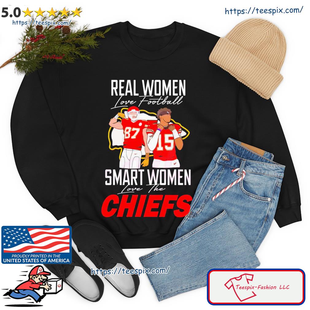 Travis Kelce Shirt Real Woman Love Football Smart Women Love The