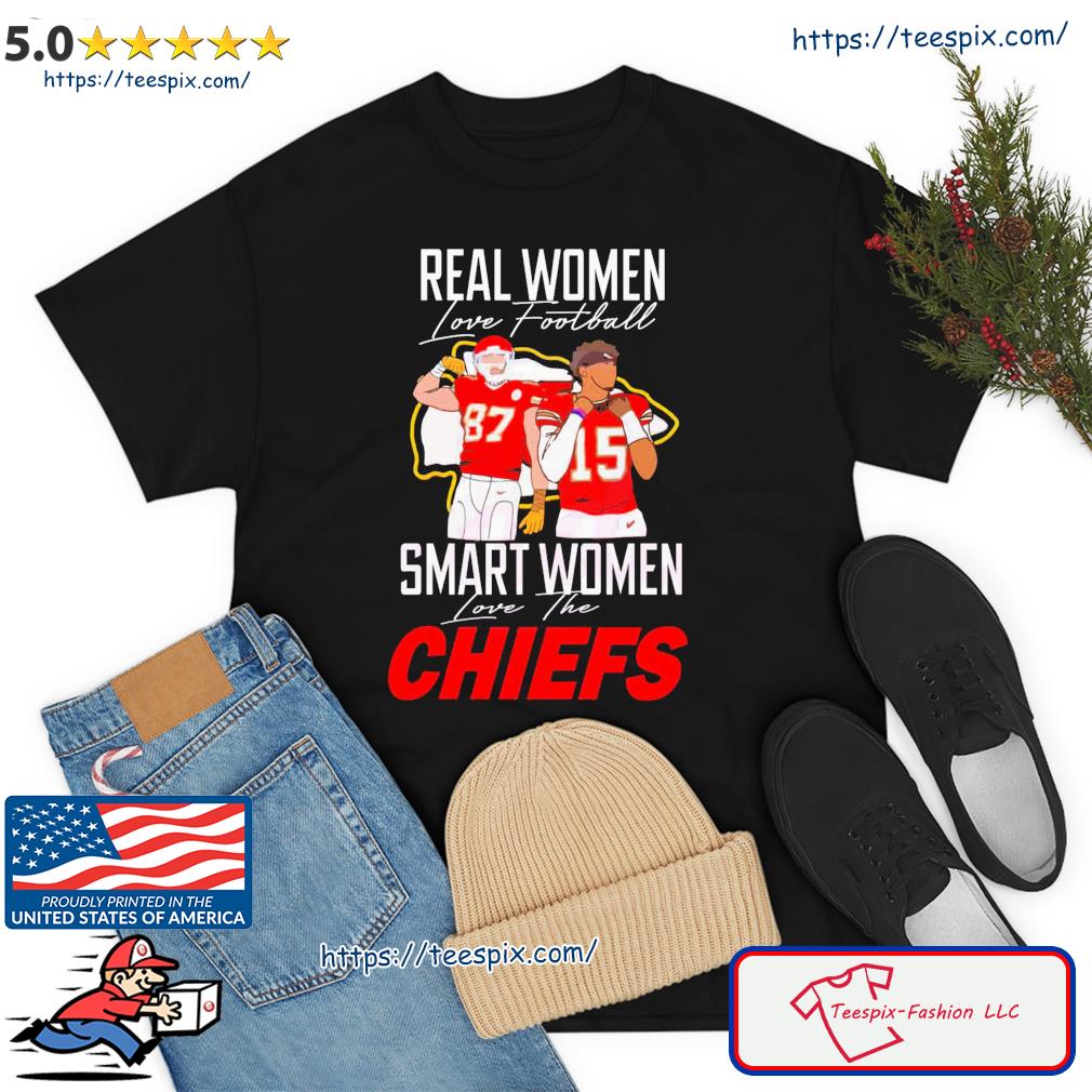 FREE shipping Real Women Smart Women Love the Kansas City Chiefs