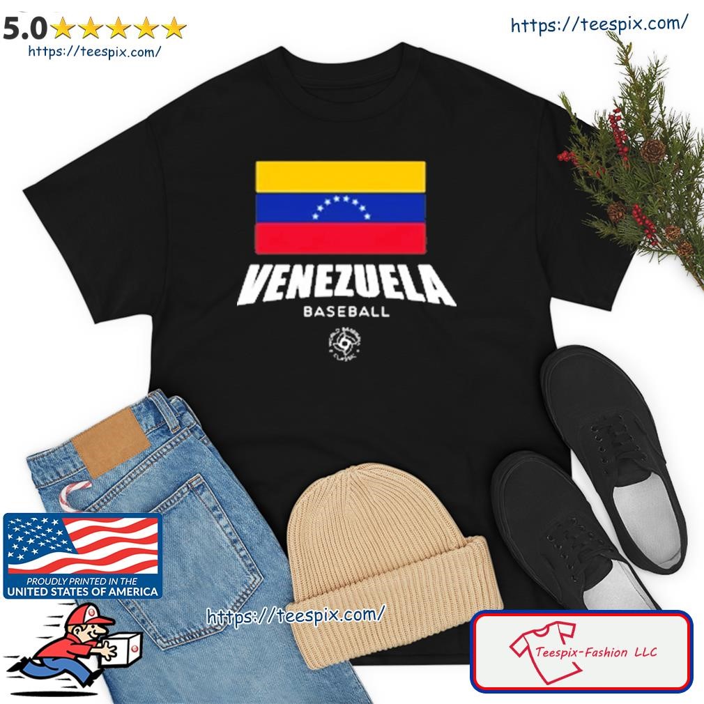 2023 Men's Venezuela Baseball Legends World Baseball Classic Shirt
