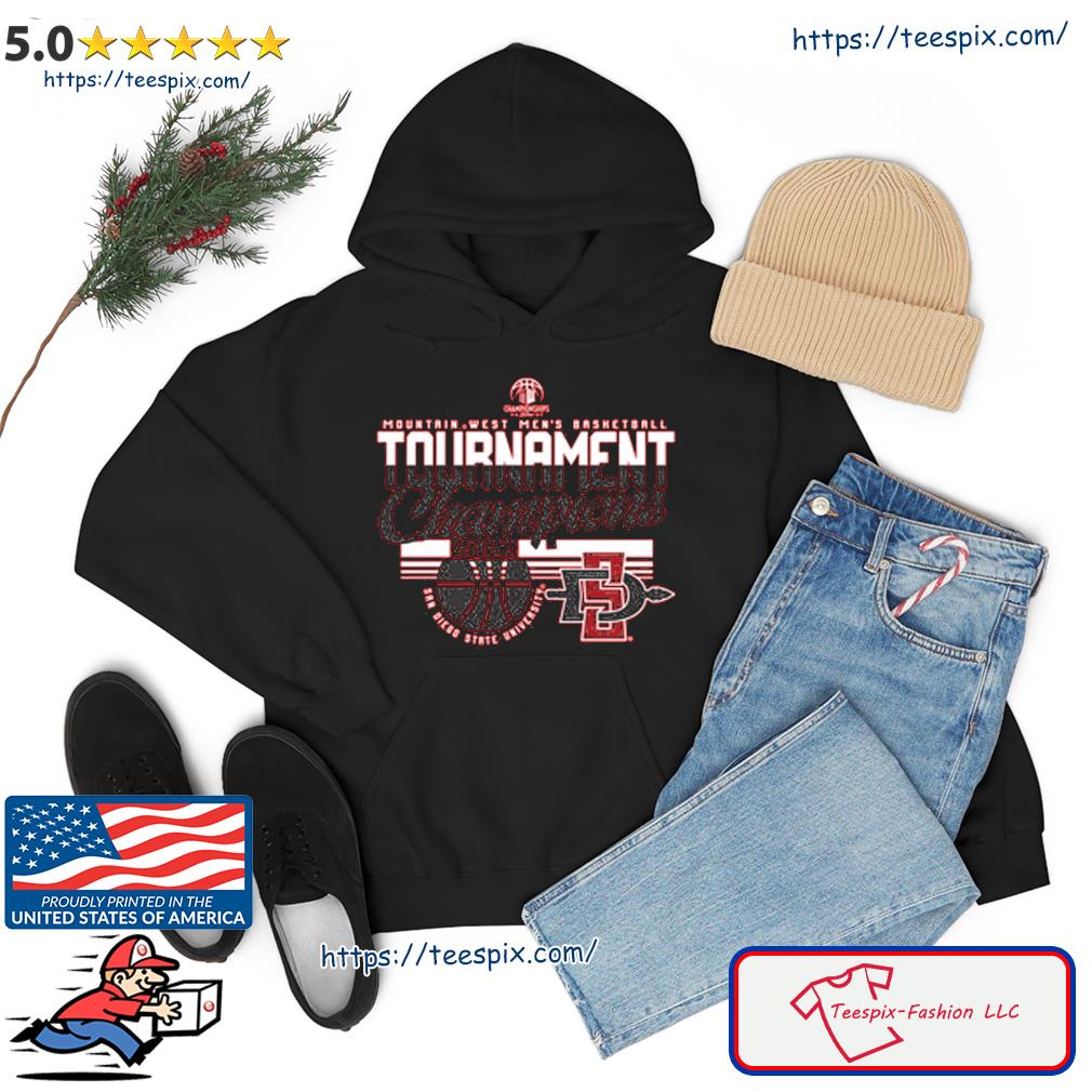 2023 Men's Basketball Mountain West Tournament Champions Shirt hoodie