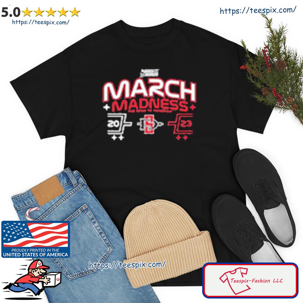 2023 SDSU March Madness SD Interlock Shirt