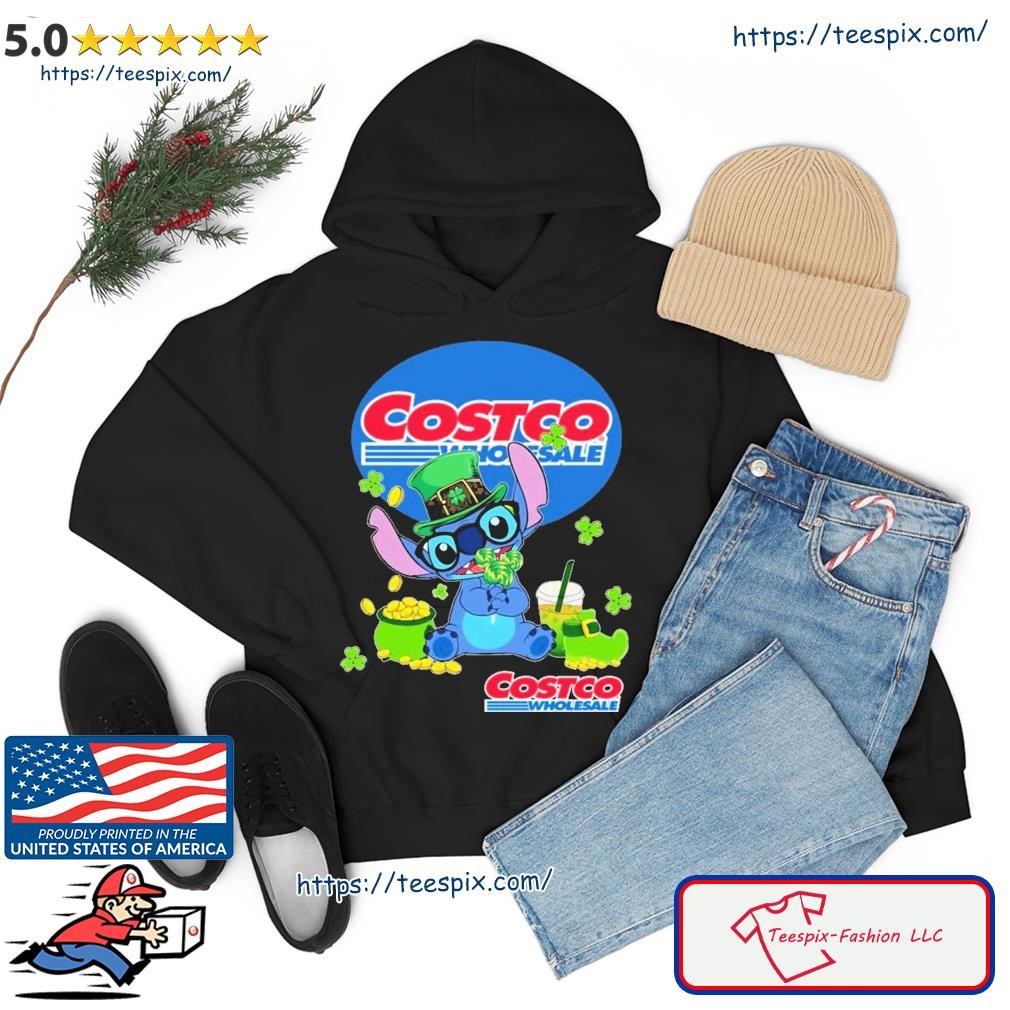 Baby Stitch And Costco St Patrick's Day Shirt hoodie.jpg