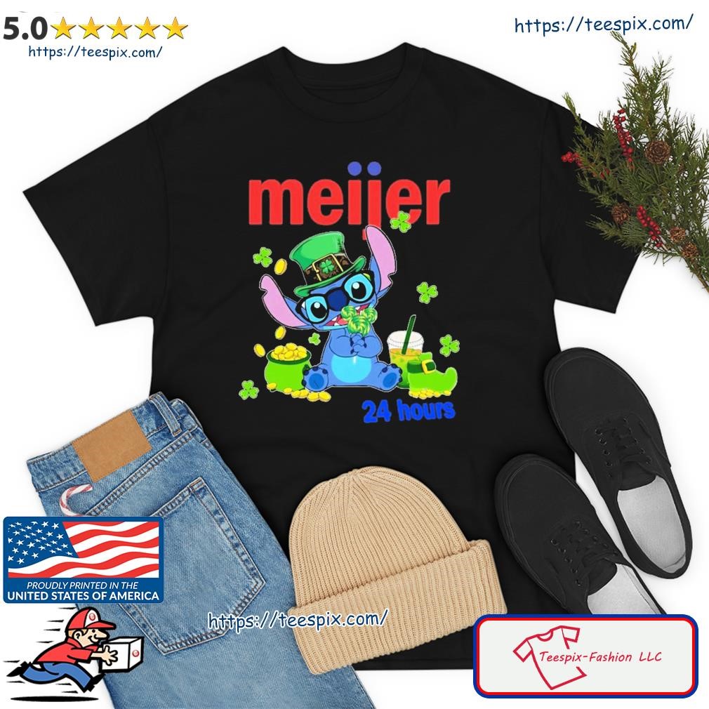 Baby Stitch And Meijer 24 Hours St Patrick's Day Shirt