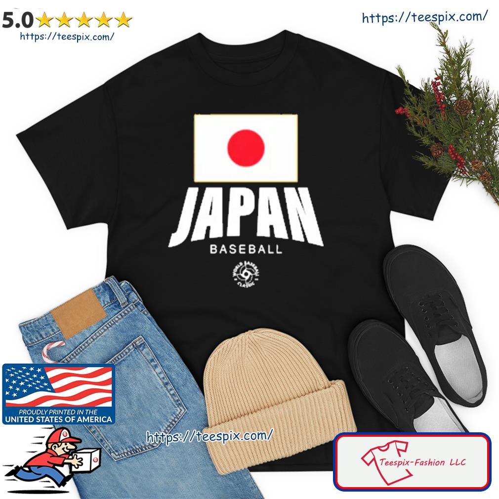 Black Japan Baseball Legends 2023 World Baseball Shirt
