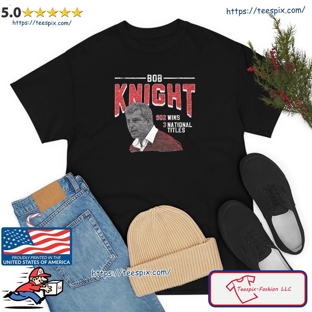Bob Knight Career Achievements Shirt