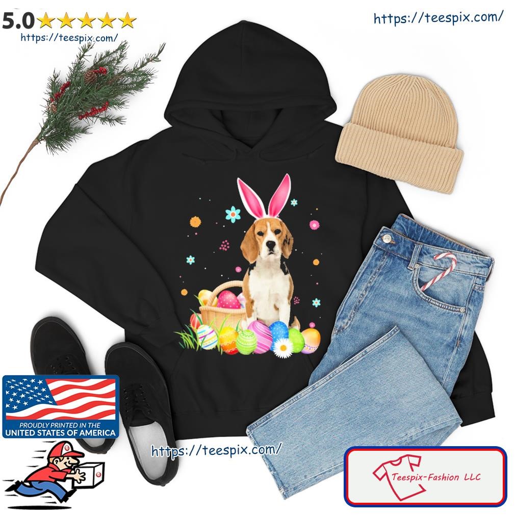 Bunny Egg Beagle Happy Eas Shirt hoodie.jpg