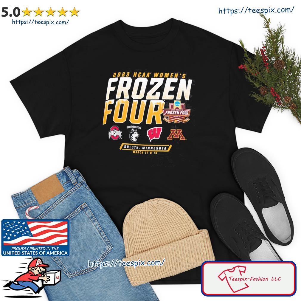 Funny frozen Four NCAA DIII Women's Ice Hockey 2023 shirt