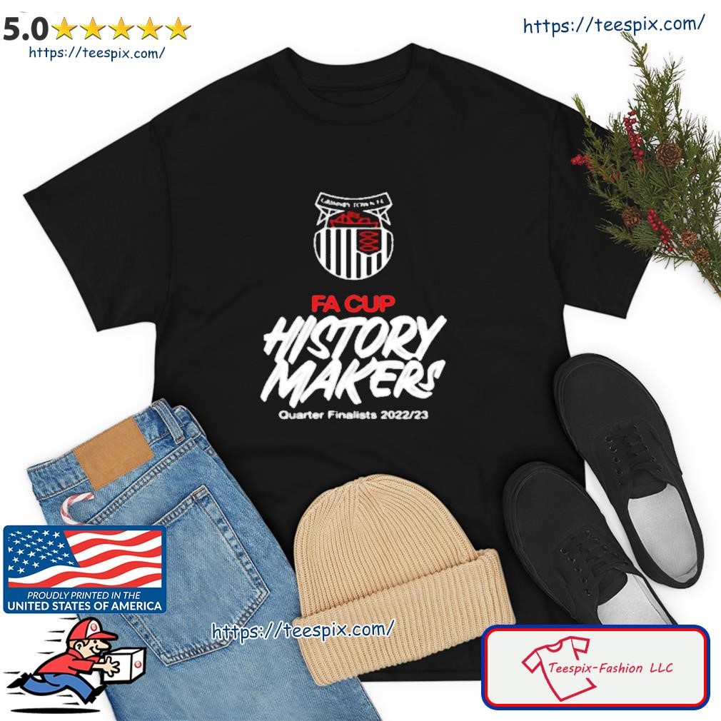 Grimsby Town History Makers Commemorative 2023 Shirt