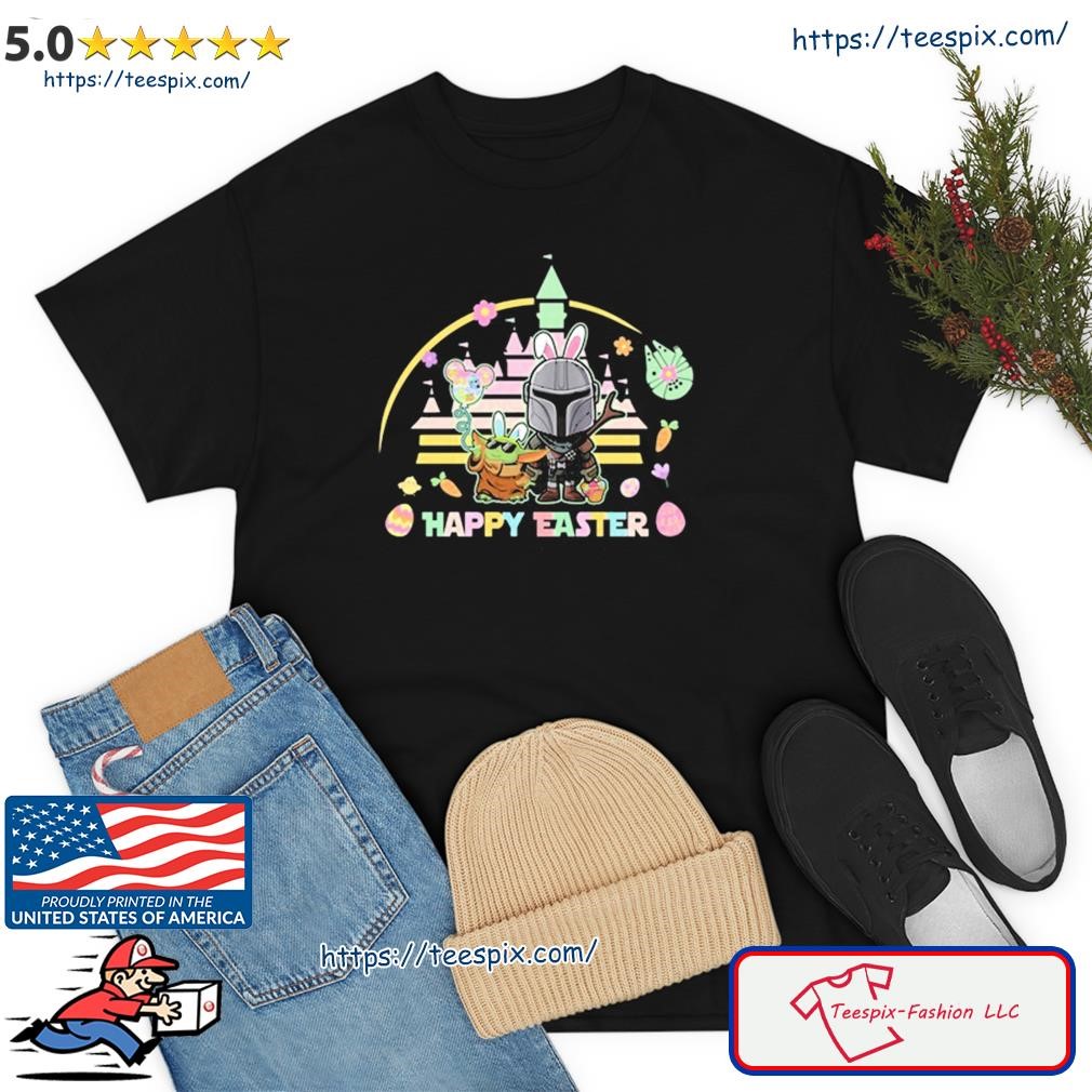 Happy Easter Star Wars And Baby Yoda Walt Disney Shirt