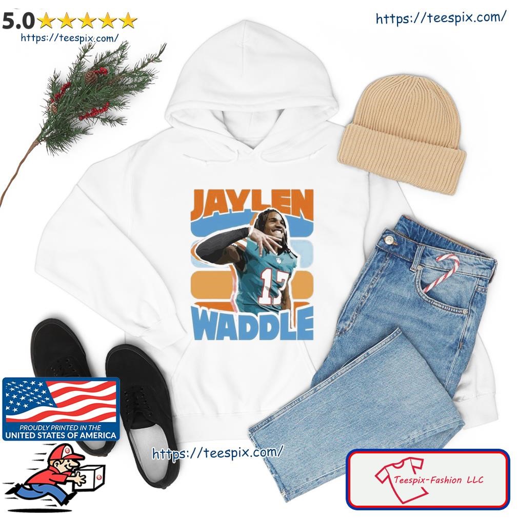 Jaylen Waddle Retro Shirt hoodie.jpg