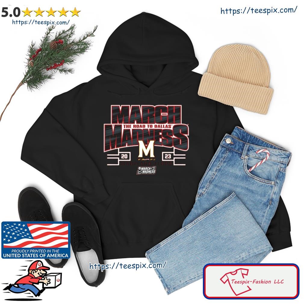 Maryland Terrapins 2023 NCAA Women's Basketball Tournament March Madness hoodie.jpg