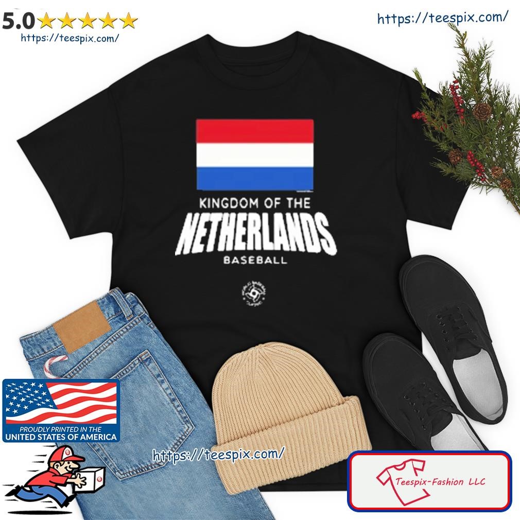 Netherlands Baseball Legends Official 2023 World Baseball Federation Shirt