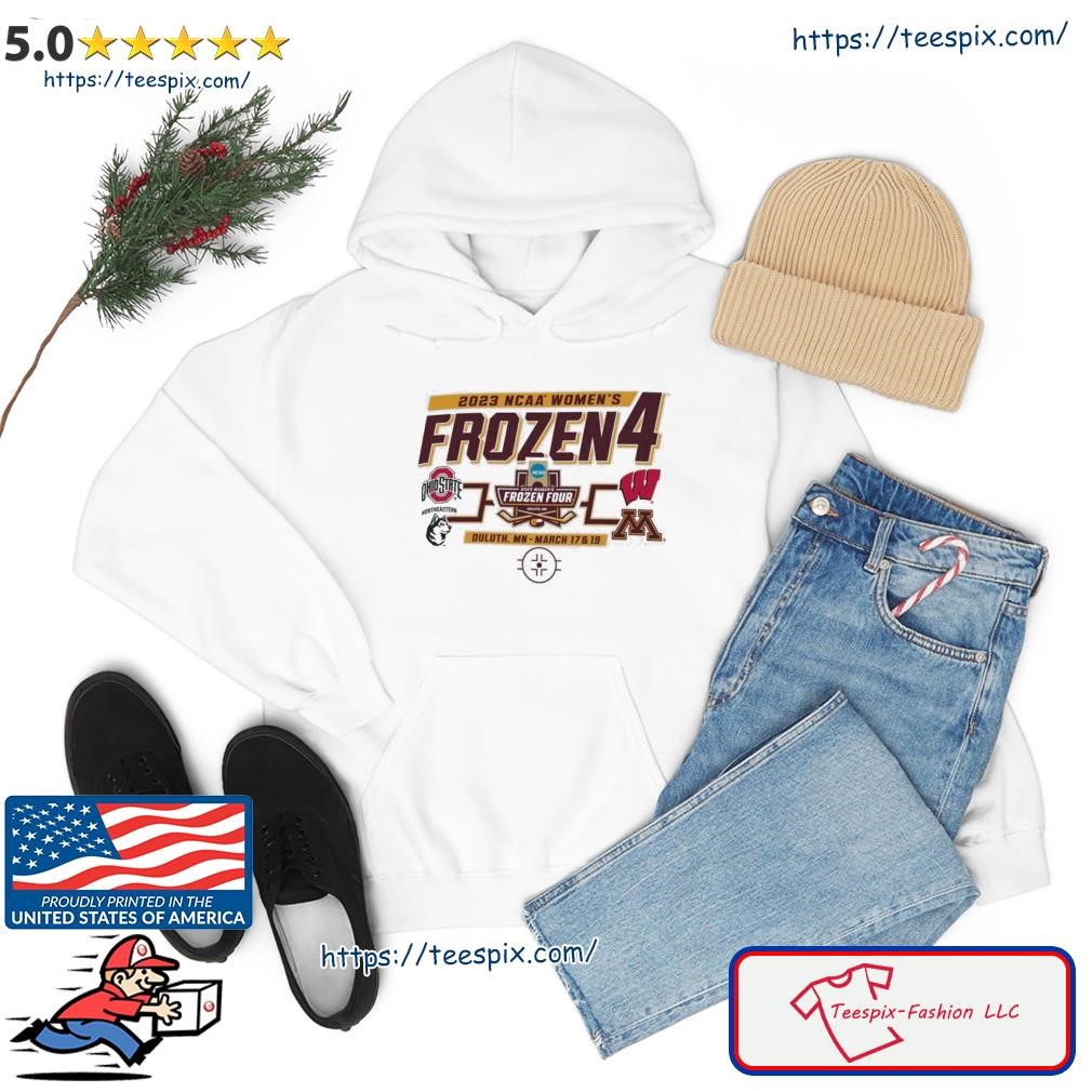 Official duluth, MN NCAA Women's Ice Hockey 2023 Frozen Four shirt hoodie.jpg