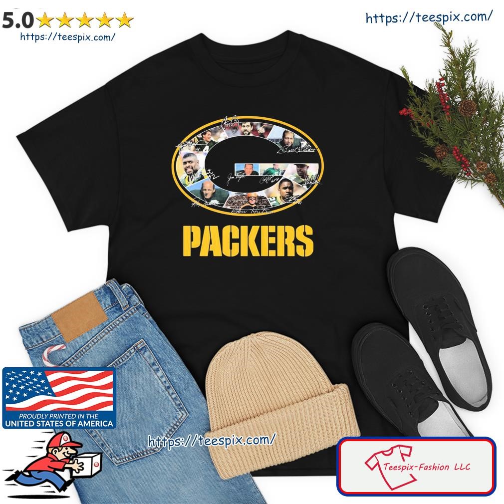 Packers Logo Tyrell Ford Kingsley Enagbare Rashan Gary Signature Shirt,  hoodie, sweater, long sleeve and tank top