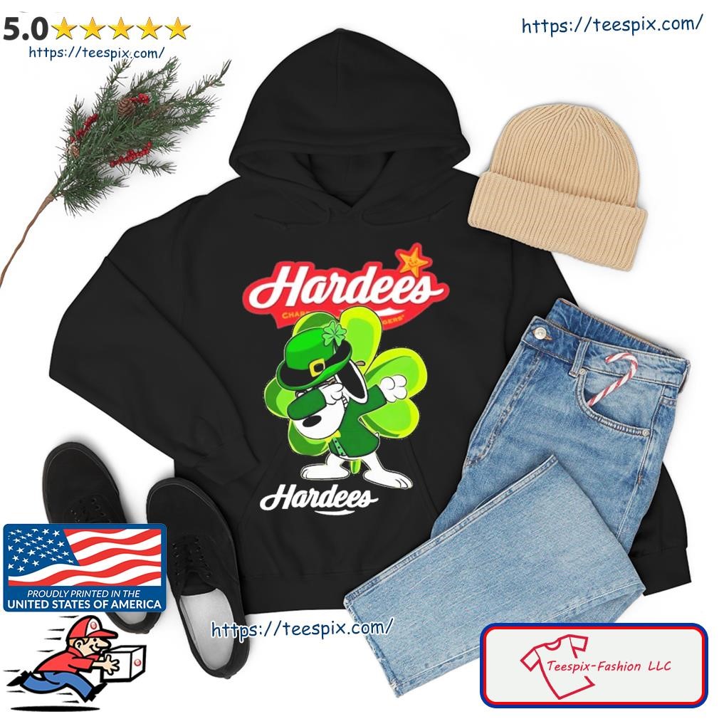Snoopy Dabbing And Hardee's St Patrick's Day Shirt hoodie.jpg