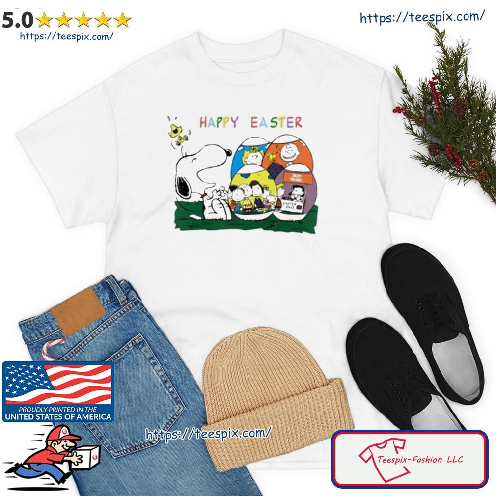 Snoopy Happy Easter With Friend Shirt