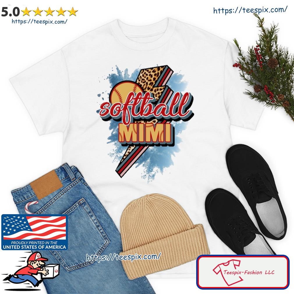 Softball Mimi Lightning Shirt