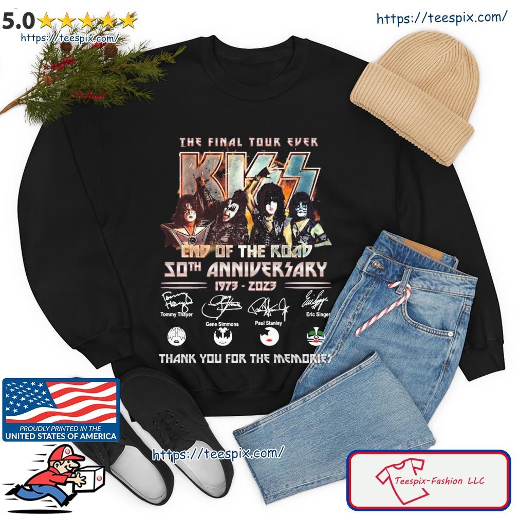 KISS End Of The Road Tour 2023 2023 Shirt, hoodie, sweater, long sleeve and  tank top