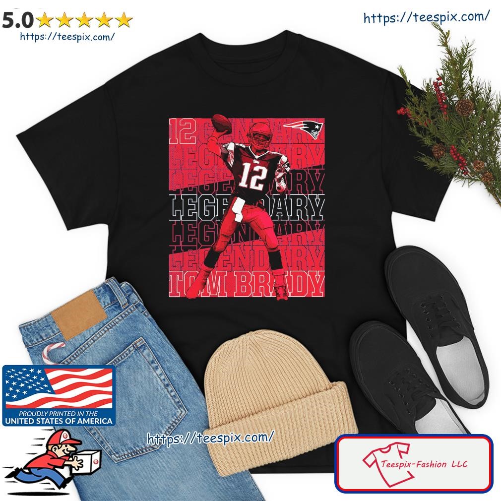 Tom Brady New England Patriots Legendary T-Shirt