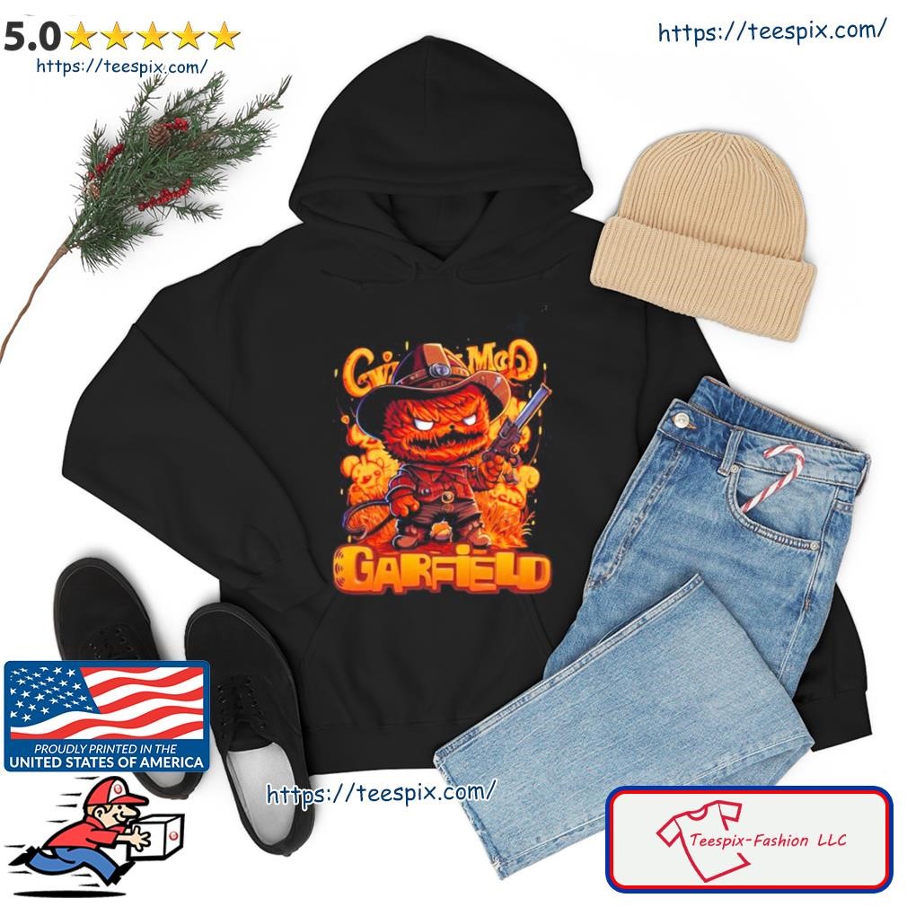 Vintage Garfield Cowboy Comfort Colors Shirt hoodie.jpg