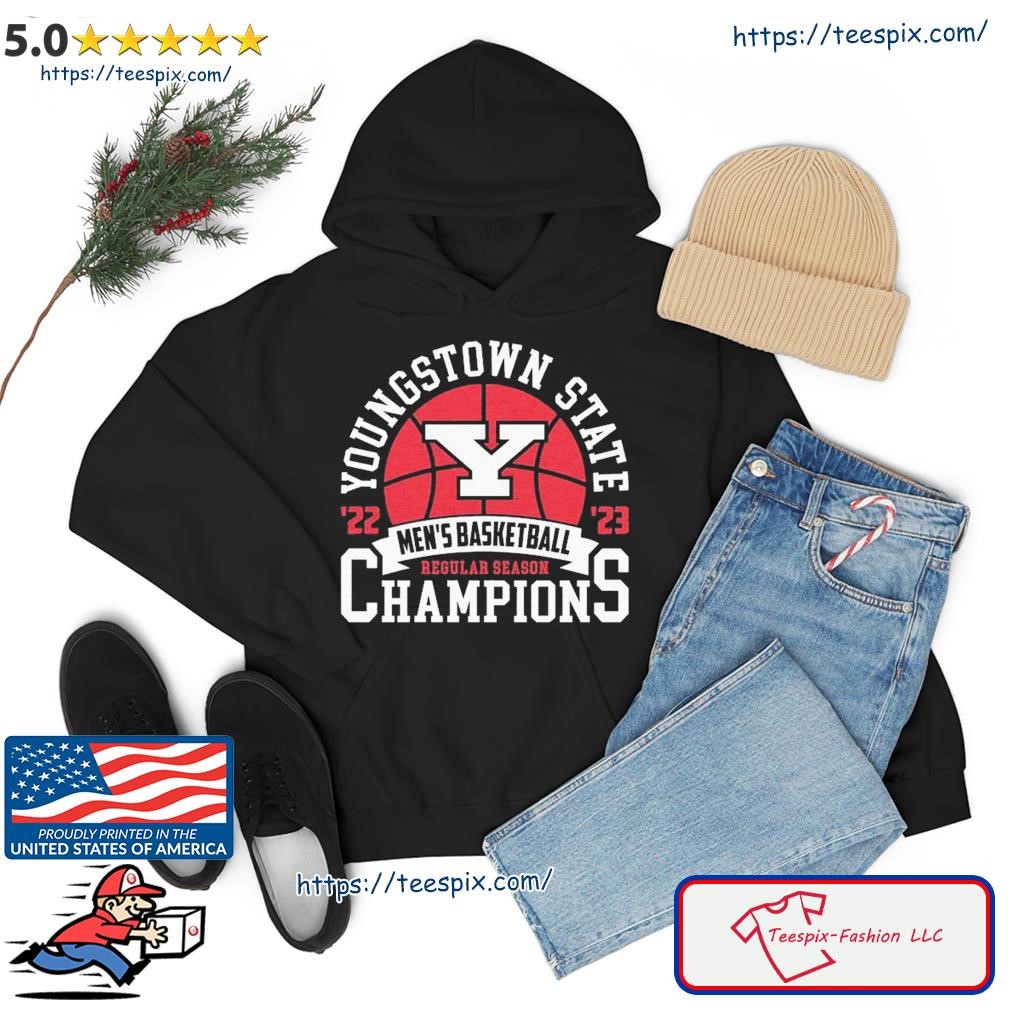 YSU Men's Basketball Champions 2023 Shirt hoodie.jpg