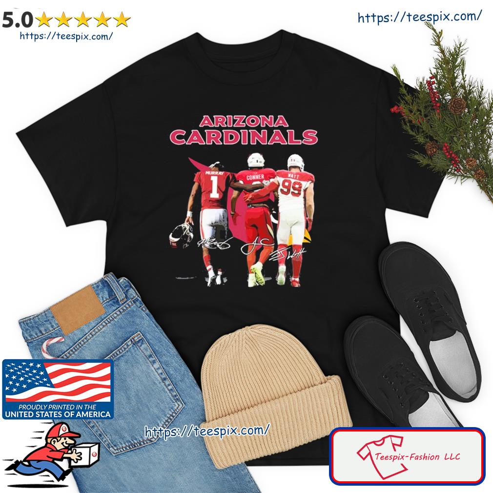 Official Arizona Cardinals Abbey Road Jj Watt Deandre Hopkins Chandler  Jones And Kyler Murray Signatures Shirt, hoodie, sweater and long sleeve