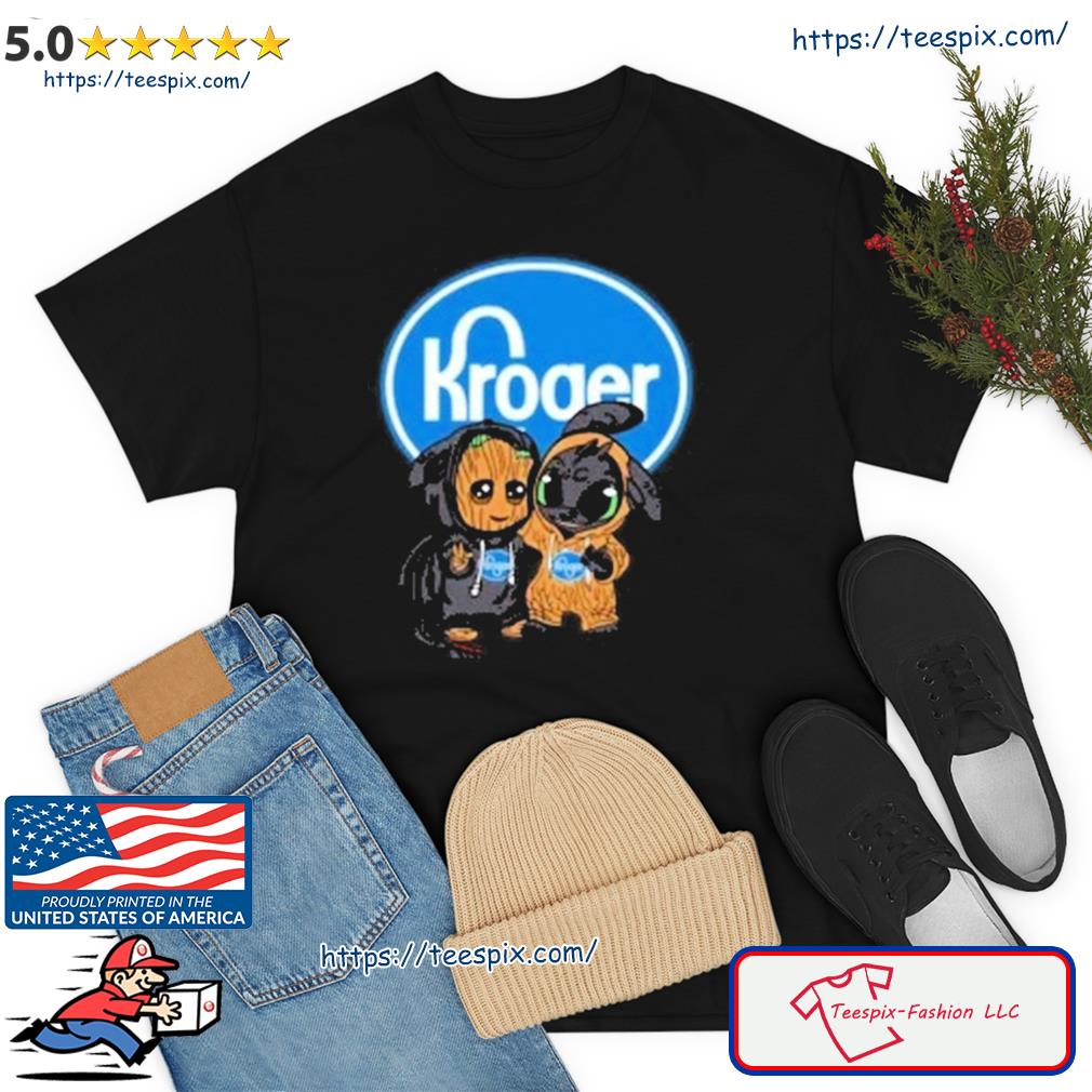 Baby Groot And Baby Night Fury Kroger Shirt