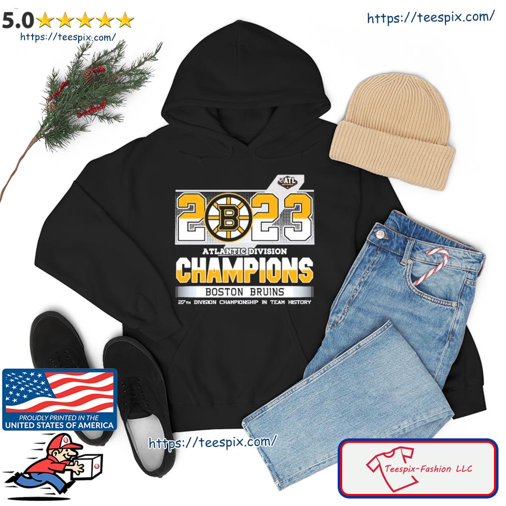 Boston Bruins 2023 Atlantic Division Champions Shirt hoodie