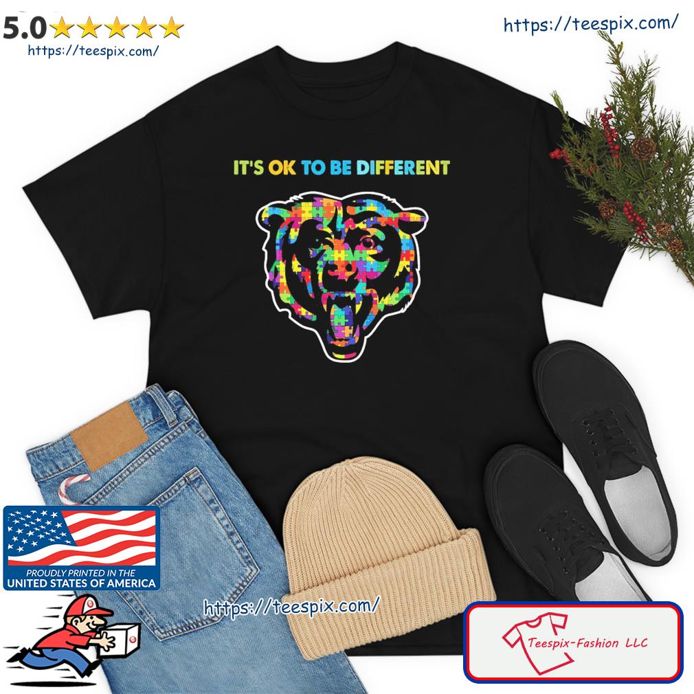 Chicago Bears It's Ok To Be Different 2023 Shirt