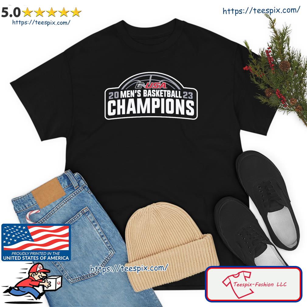 Fau Owls Zephyr 2023 C-USA Men's Basketball Champions Shirt