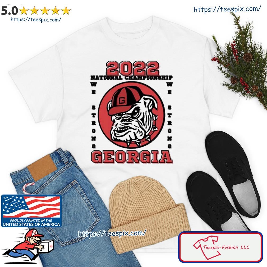 Proud Supporter Of Snow Days Georgia Bulldogs Champions 2023 Shirt