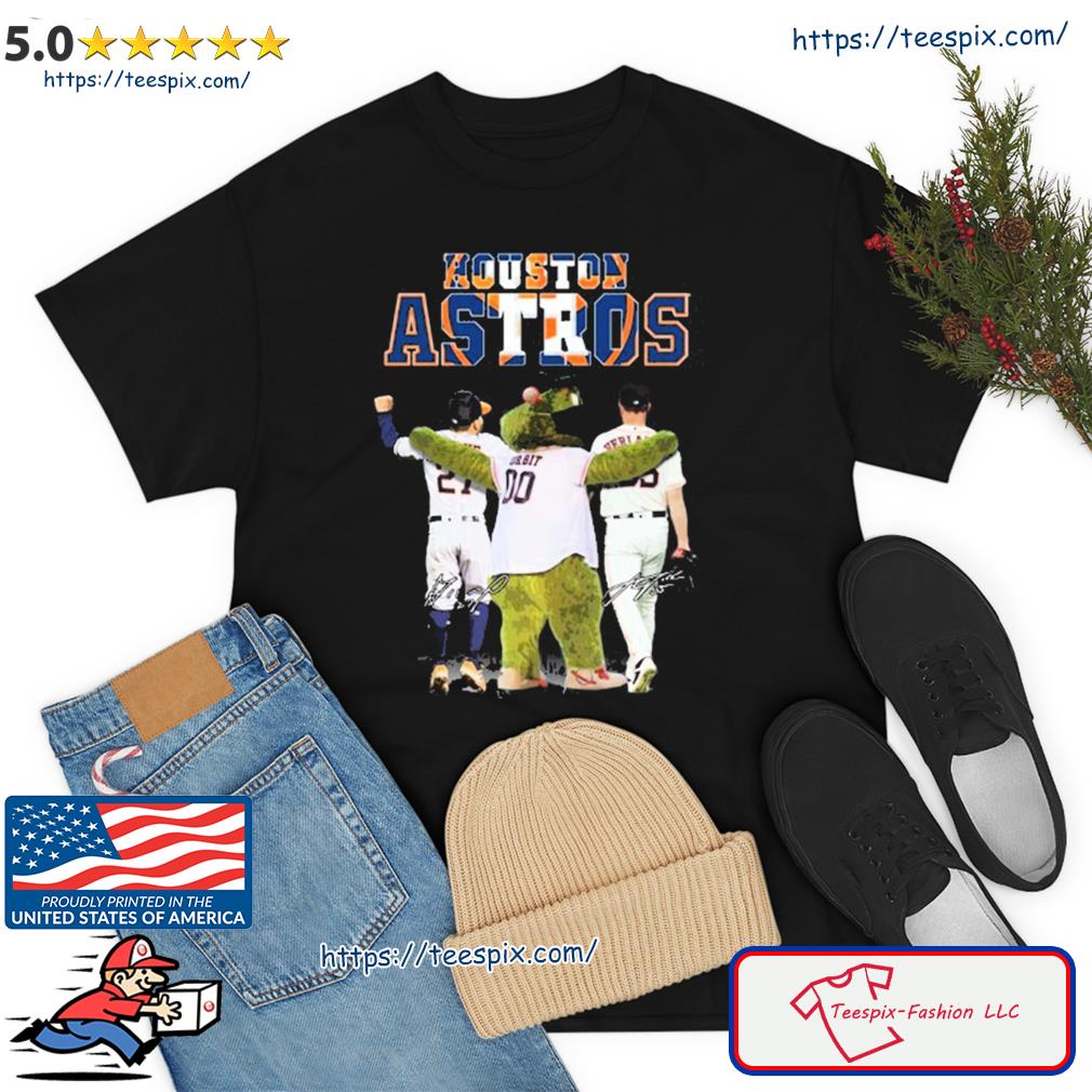 Houston Astros Altuve Character Pressly Signature Shirt
