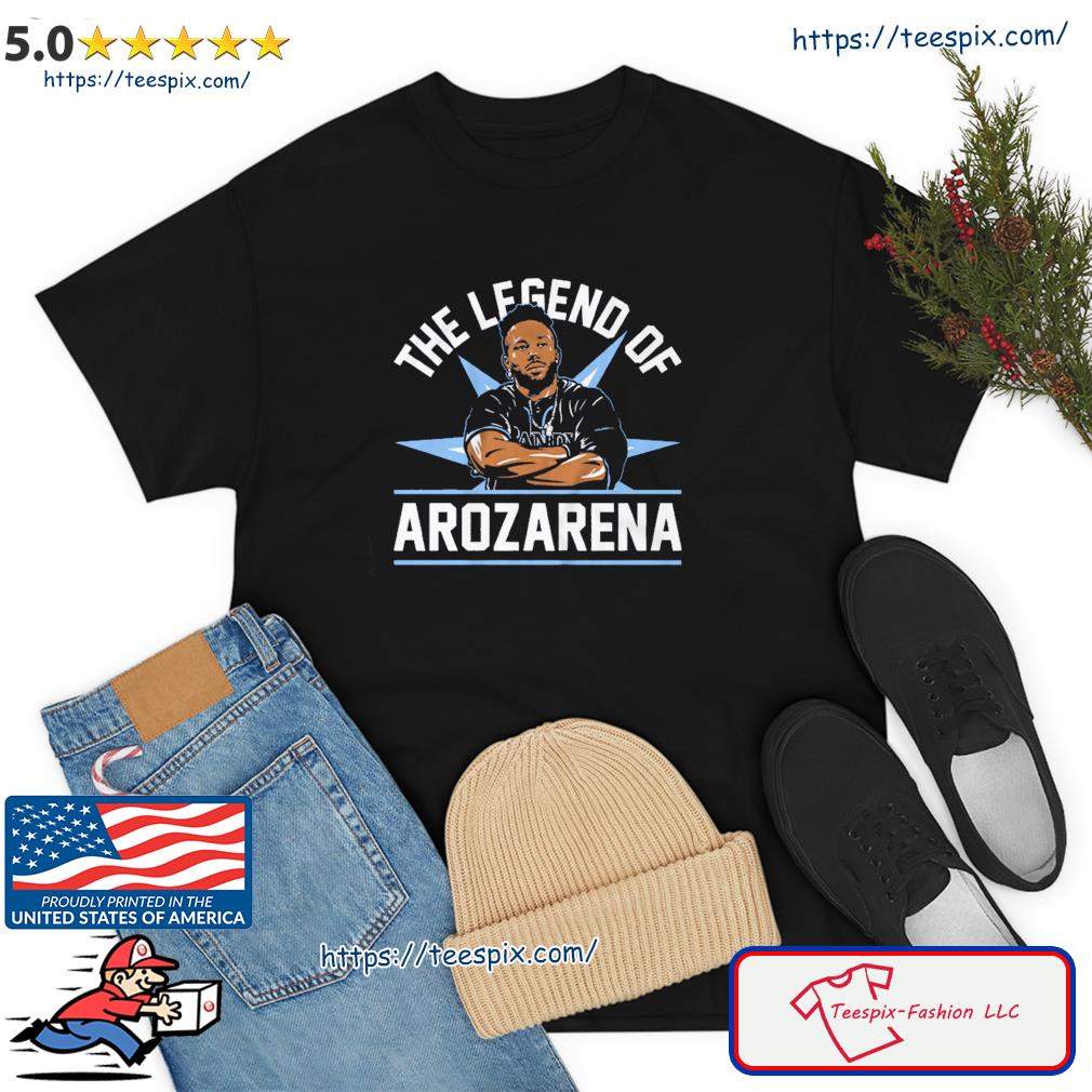The legend of randy arozarena shirt, hoodie, sweater, long sleeve and tank  top