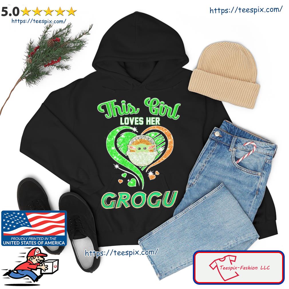 This Girl Loves Her Heart Baby Yoda Crocs Shirt hoodie