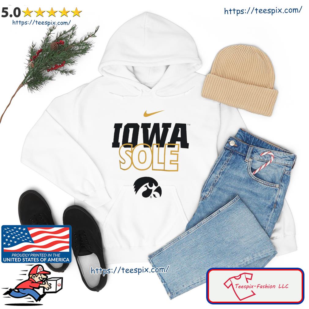 University of Iowa Basketball Nike Iowa Sole s hoodie