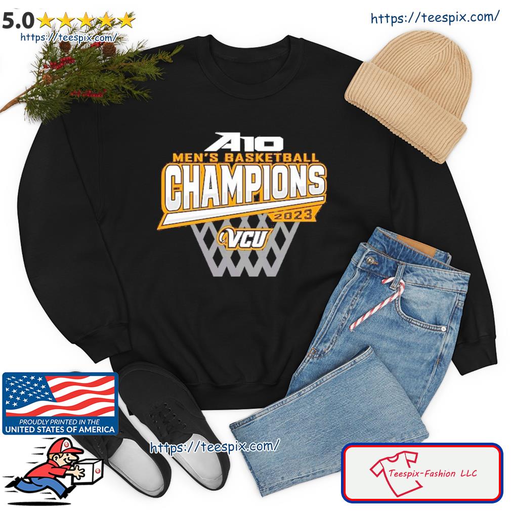 Vcu Rams Ncaa Mens Basketball A-10 Champions 2023 Shirt - Shibtee Clothing