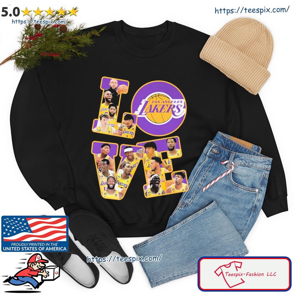 I Love Los Angeles Lakers shirt, hoodie, sweater, long sleeve and tank top