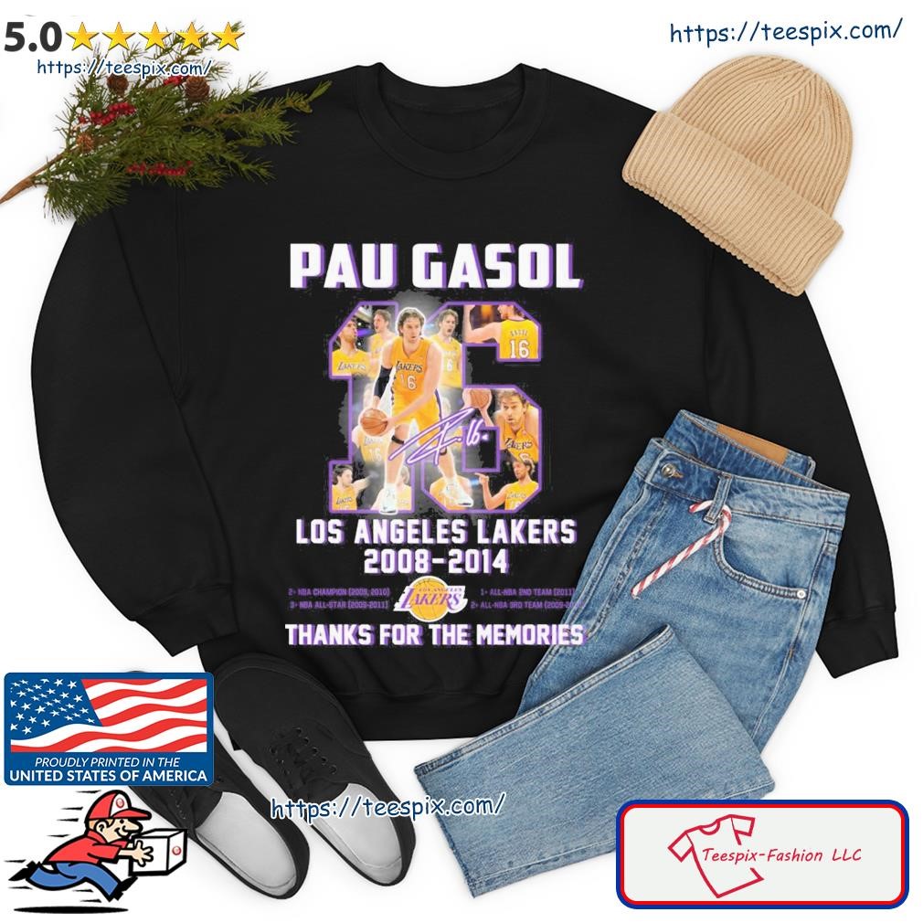 NBA Love For The City Lakers Pau Gasol Shirt, hoodie, longsleeve, sweater