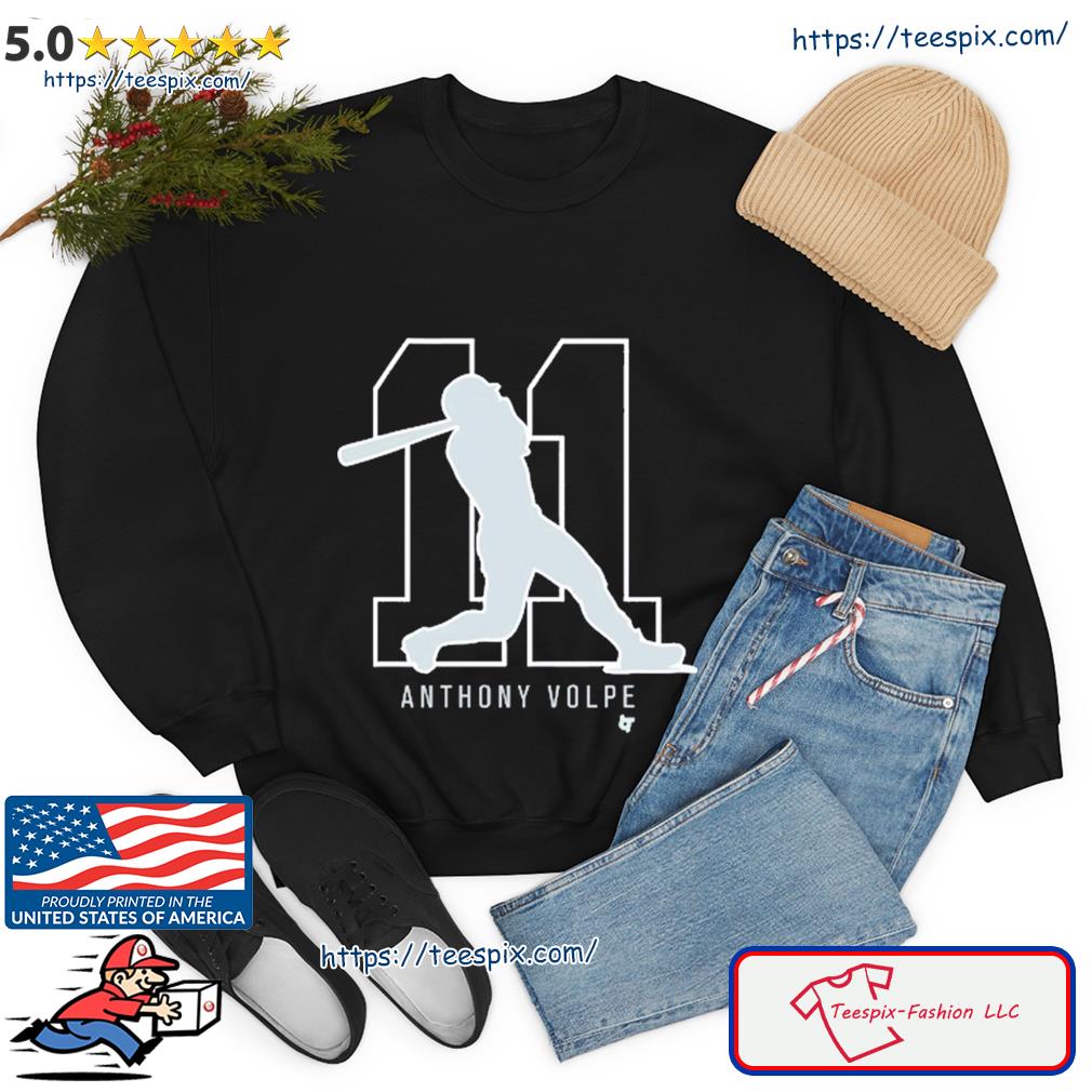 Anthony volpe 11 new york shirt, hoodie, sweater, long sleeve and tank top