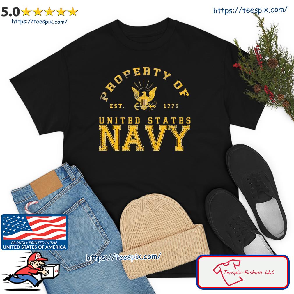 Property Of United State Navy Shirt