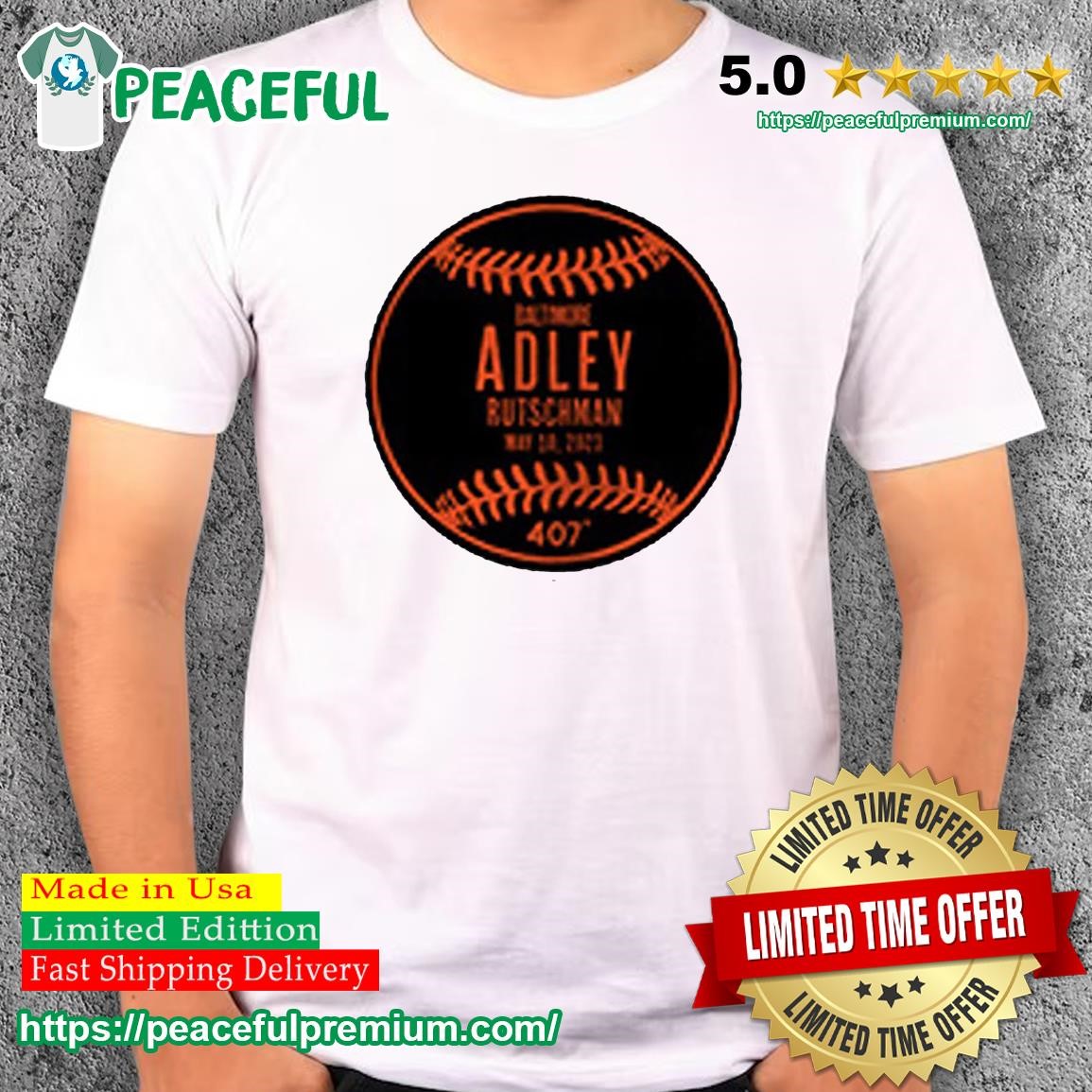 Official Adley rutschman eutaw street home run ball shirt, hoodie