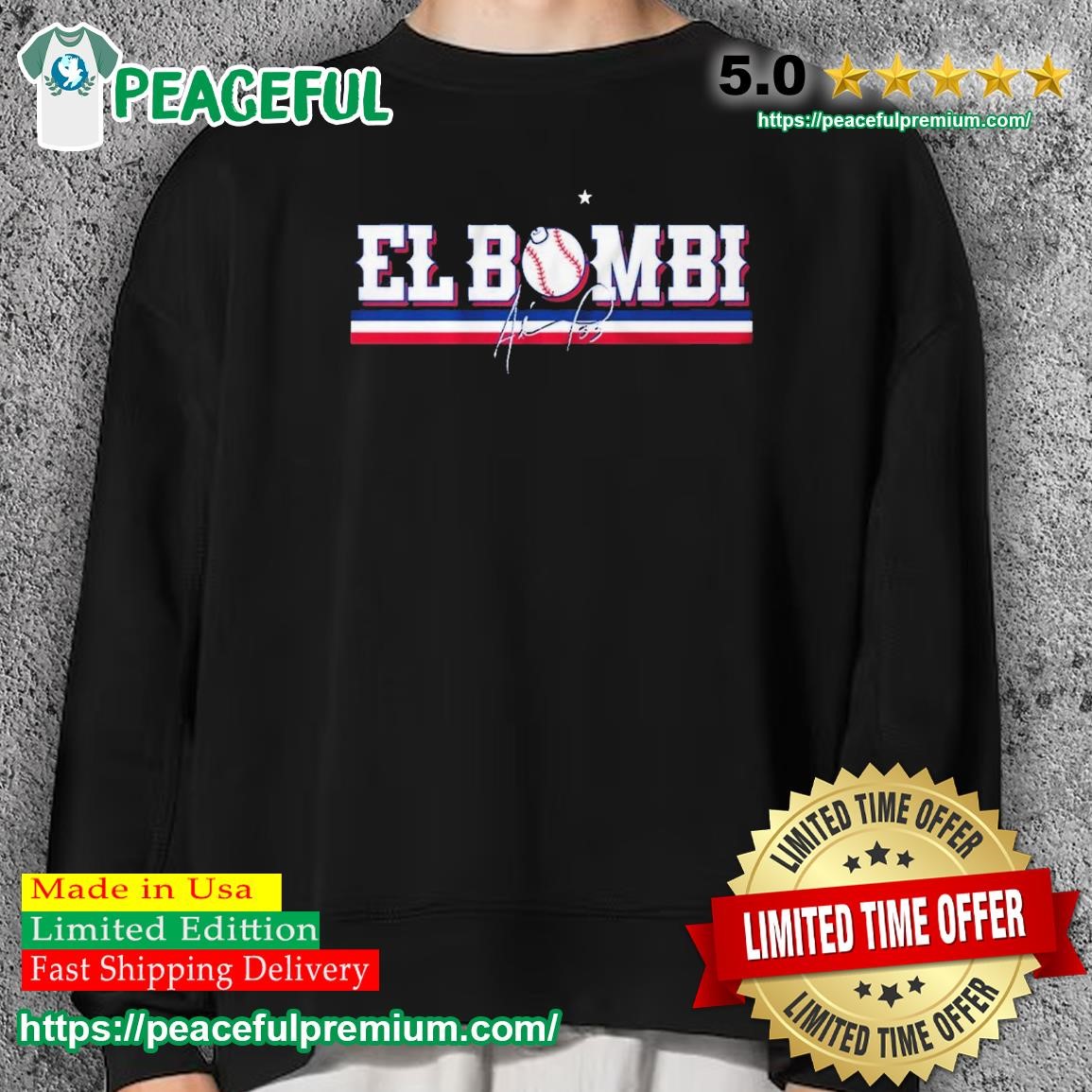 El bombi Adolis Garcia shirt, hoodie, sweater, long sleeve and tank top