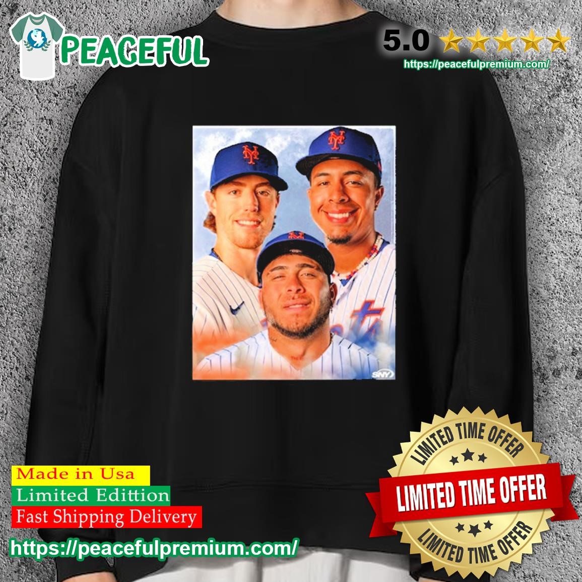 Brett Baty Francisco lvarez And Mark Vientos New York Mets Shirt