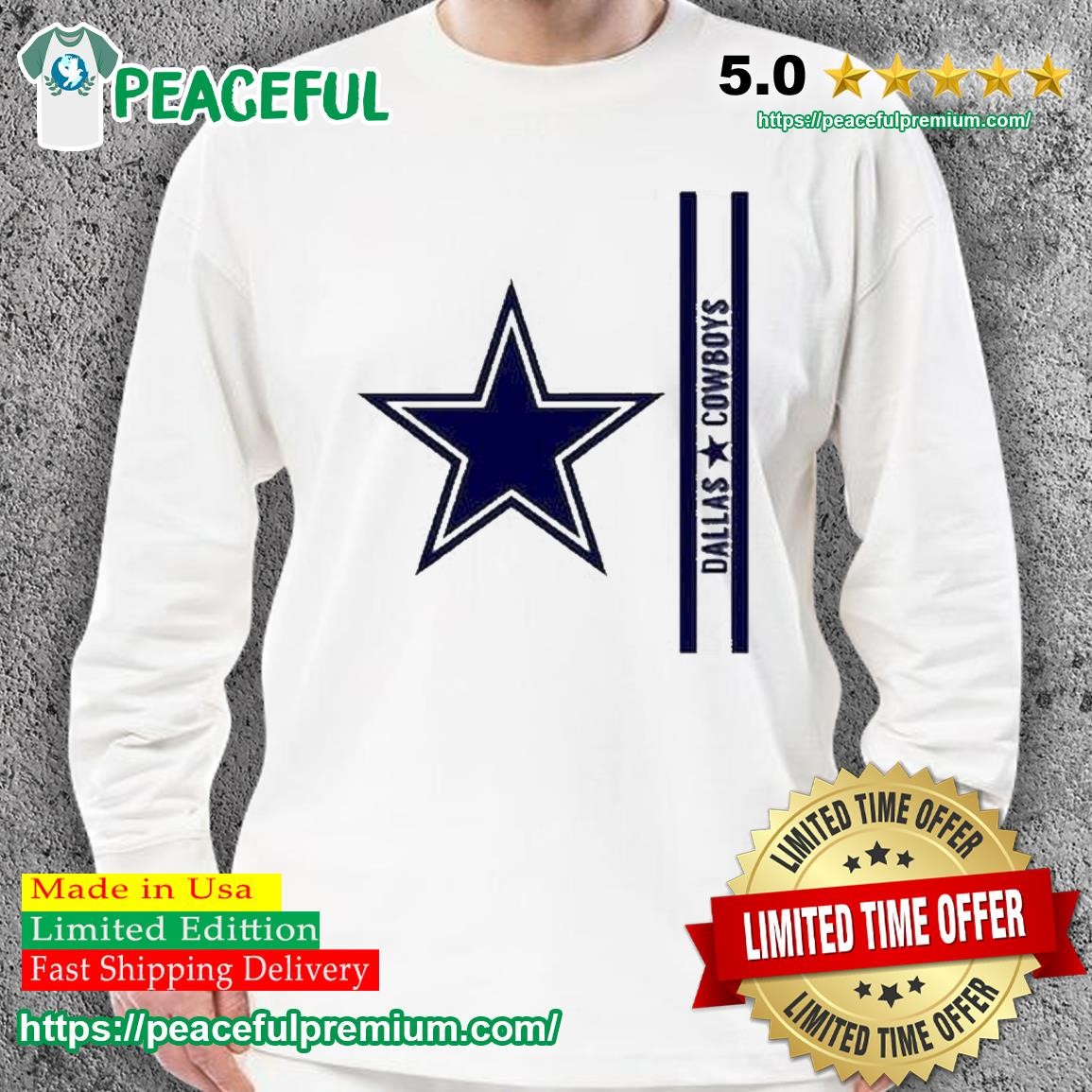 Born Into Dallas Cowboys Shirt - Shibtee Clothing