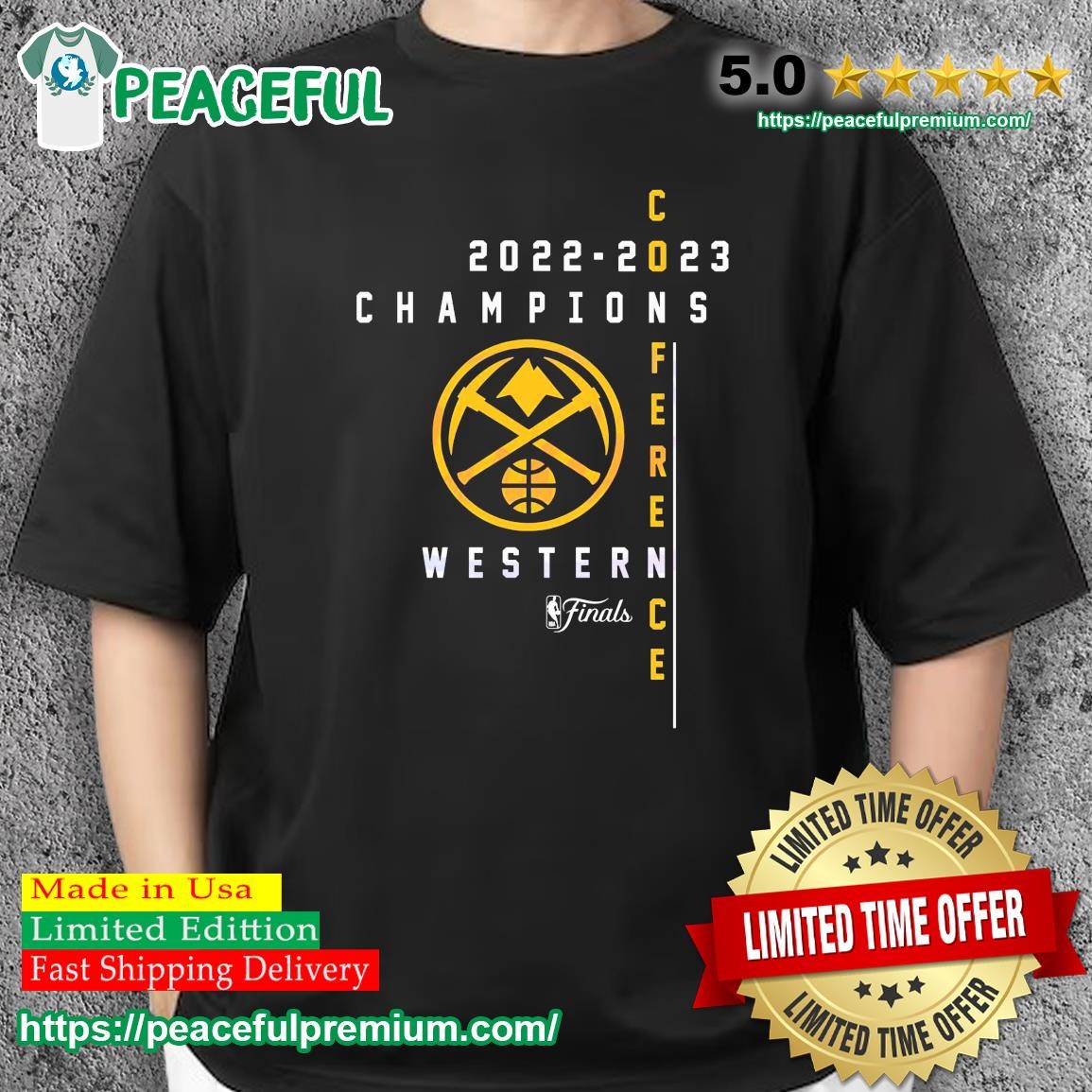Denver Nuggets Champions Western Conference 2023 Shirt