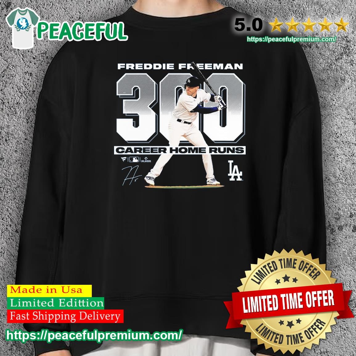 Freddie Freeman Los Angeles Dodgers signature 2023 shirt, hoodie
